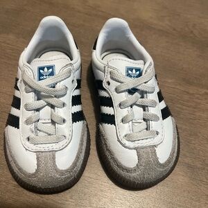 Adidas White and Gray Sneakers